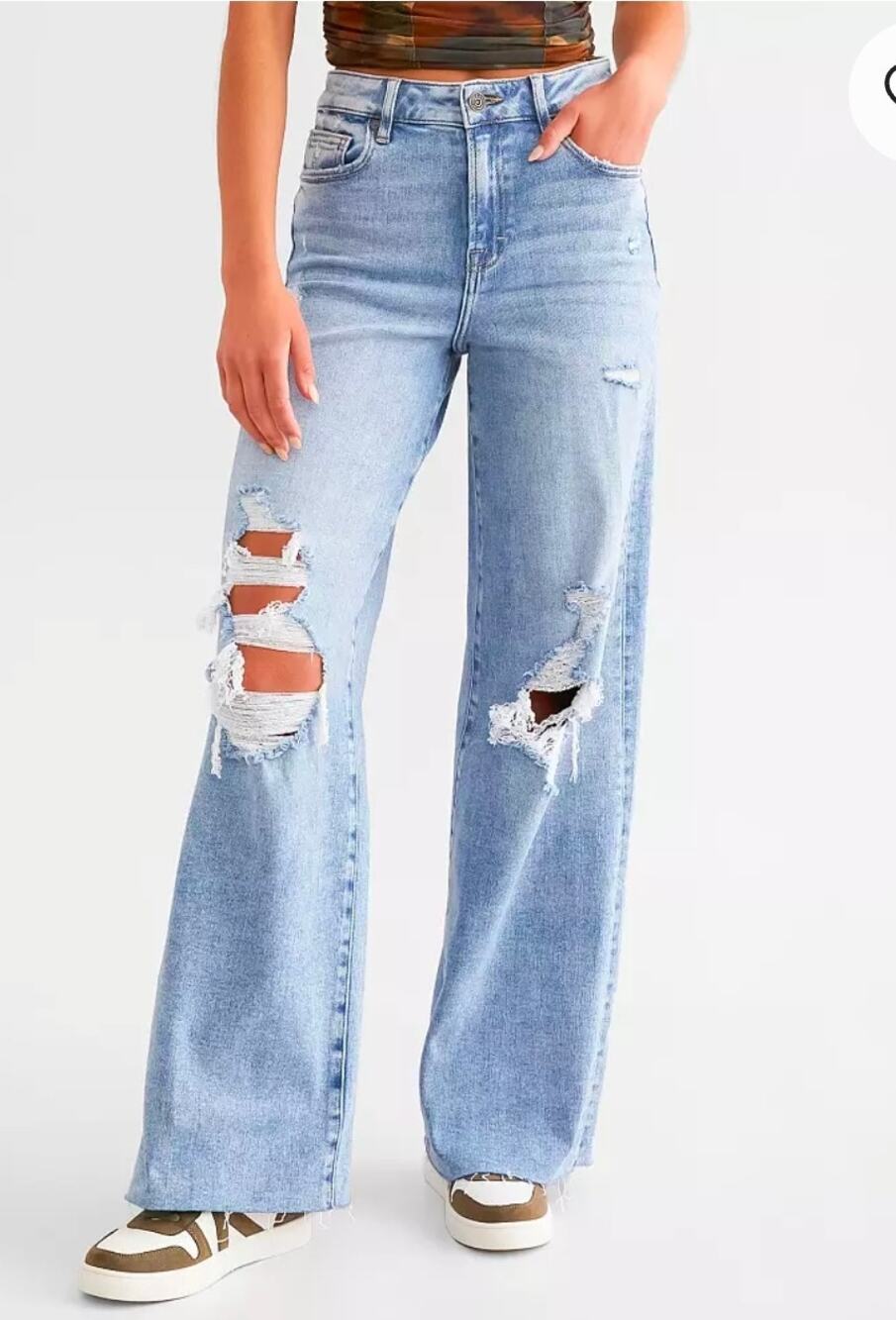 HIDDEN Nori Wide Leg Stretch Jean 31